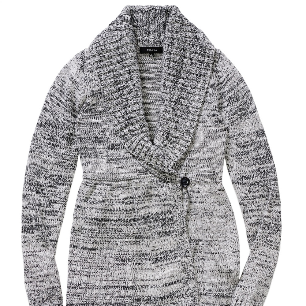 Aritzia Talula Mulberry Cardigan Wrap